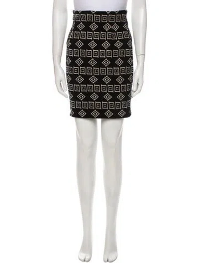 Pre-owned Versace Vintage Mini Skirt In Multi