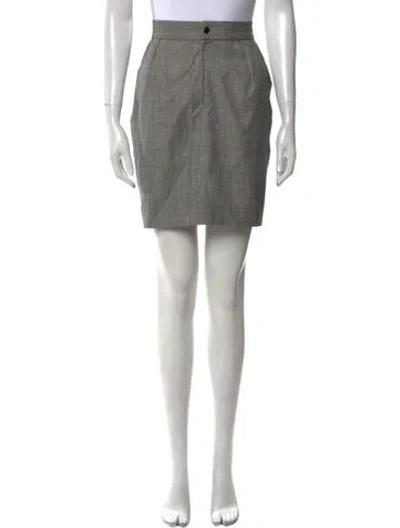 Pre-owned Versace Vintage Mini Skirt In Multi