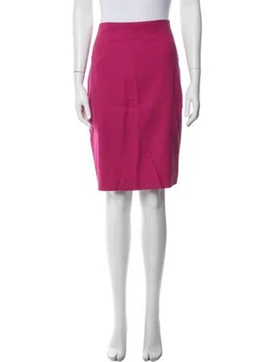 Pre-owned Versace Vintage Mini Skirt In Pink