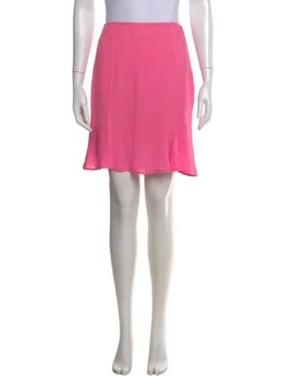 Pre-owned Versace Vintage Mini Skirt In Pink