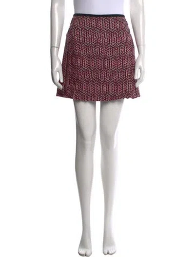 Pre-owned Versace Vintage Mini Skirt In Pink