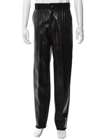Pre-owned Versace Vintage Pants In Black