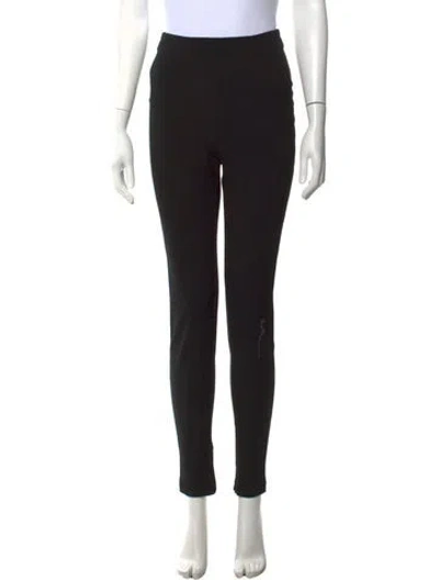 Pre-owned Versace Vintage Skinny Leg Pants In Black