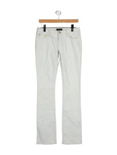 Pre-owned Versace Vintage Straight Leg Jeans