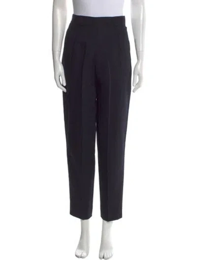 Pre-owned Versace Vintage Straight Leg Pants In Black