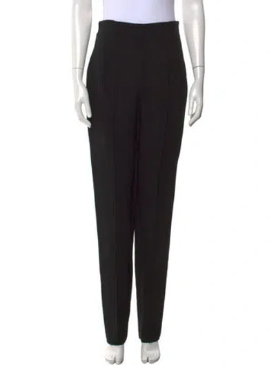 Pre-owned Versace Vintage Straight Leg Pants In Black