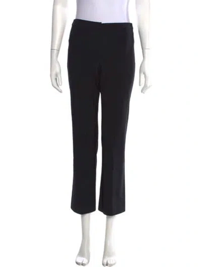 Pre-owned Versace Vintage Straight Leg Pants In Black