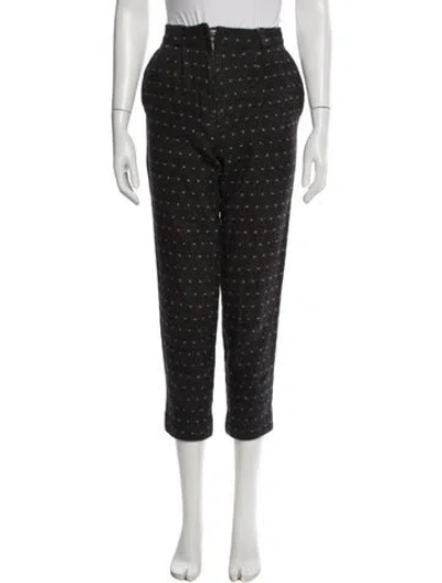 Pre-owned Versace Vintage Straight Leg Pants In Gray