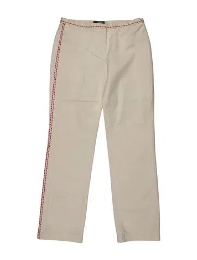 Pre-owned Versace Vintage Straight Leg Pants In Neutral