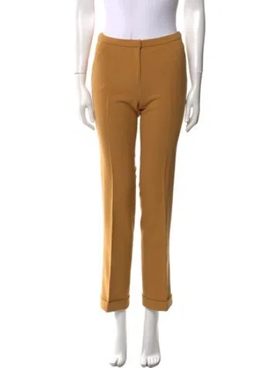 Pre-owned Versace Vintage Straight Leg Pants In Orange