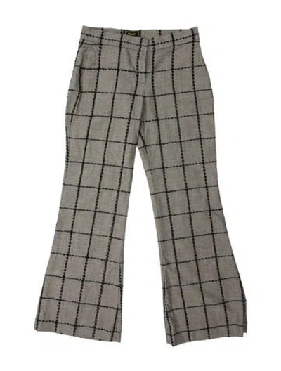 Pre-owned Versace Vintage Wide Leg Pants In Gray