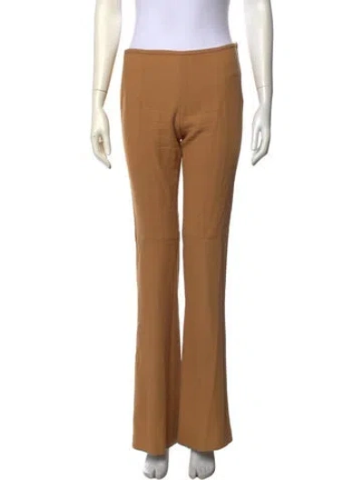 Pre-owned Versace Vintage Wide Leg Pants In Neutral