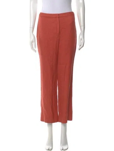 Pre-owned Versace Vintage Wide Leg Pants In Orange