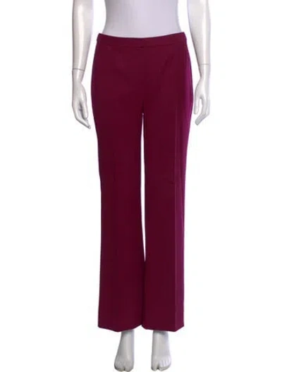 Pre-owned Versace Vintage Wide Leg Pants In Purple