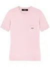 Versace Oberteil Mit Medusa-schild In Pink