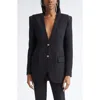 Versace Virgin Wool Blazer In Black