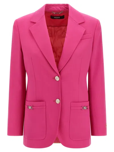 VERSACE VERSACE VIRGIN WOOL BLAZER