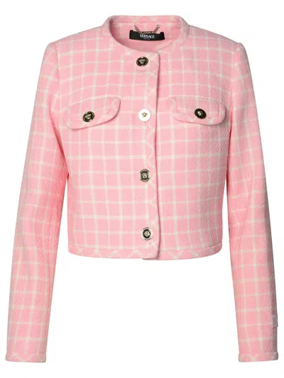 VERSACE VIRGIN WOOL BLEND JACKET
