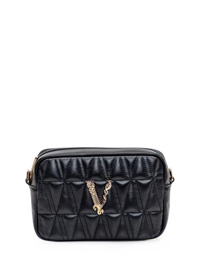 Versace Virtus Bag In Black