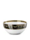 Versace Virtus Gala Patterned Bowl (15cm) In White