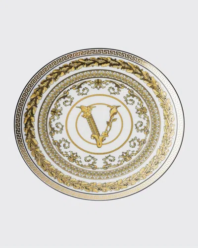 VERSACE VIRTUS GALA WHITE BREAD & BUTTER PLATE