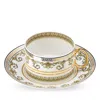 Versace Virtus Gala White Tea Cup & Saucer In White