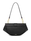 Versace Virtus Medium Shoulder Bag In Black