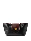 Versace Vivan Small Tote In Black