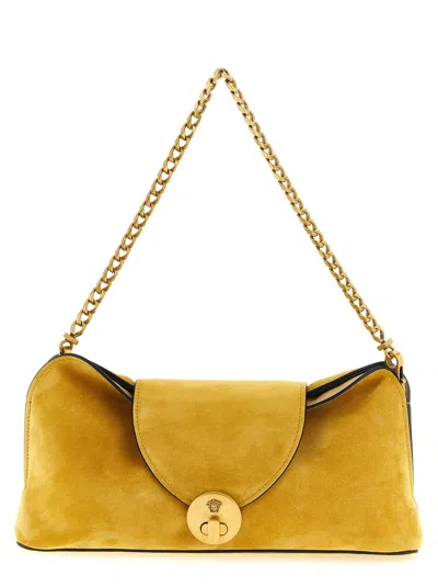Versace Vivian Clutch In Yellow