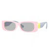 Versace Vk 4003u 5440cv 47mm Childrens Rectangle Sunglasses In Multi