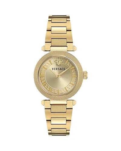 Versace V-musa Bracelet Watch, 35mm In Gold