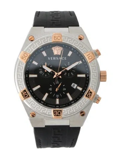 Pre-owned Versace V-sporty Greca Watch In Multi