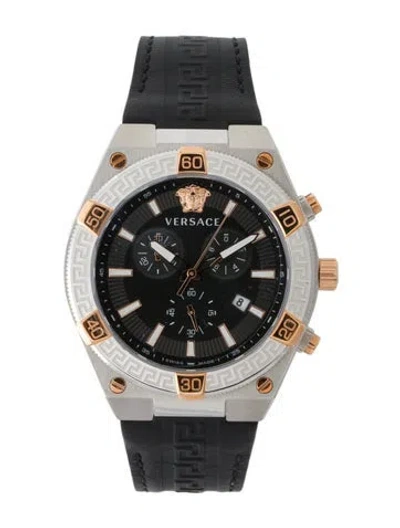 Pre-owned Versace V-sporty Greca Watch In Multi