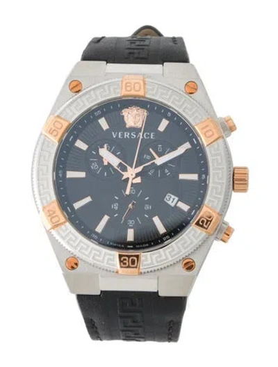 Pre-owned Versace V-sporty Greca Watch In Multi