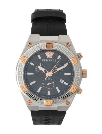 Pre-owned Versace V-sporty Greca Watch In Multi