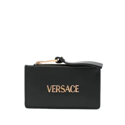 Versace Wallet In Black