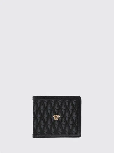 Versace Wallet Men Color Black