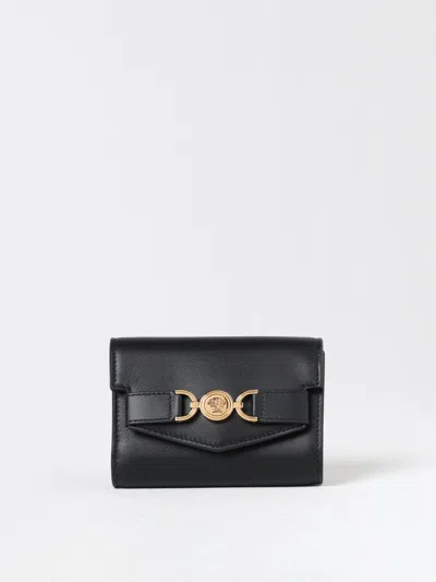 Versace Wallet  Woman Color Black In 黑色