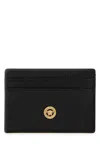 Versace Man Black Leather Medusa Biggie Card Holder