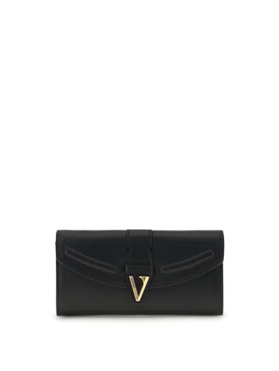 Versace Wallets In Black