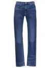 Versace Jeans In Washed Medium Blue