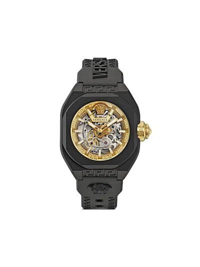 Versace Watch V-legend Skeleton In Gold
