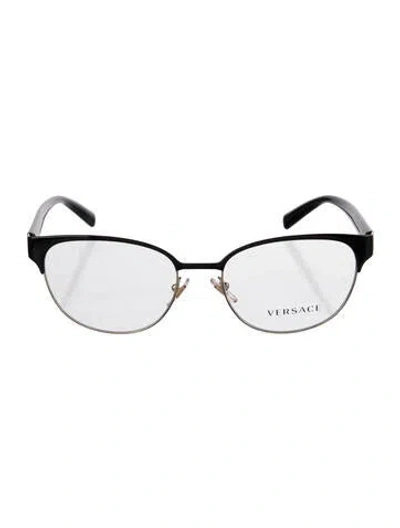 Pre-owned Versace Wayfarer Eyeglasses In Multi
