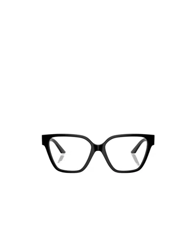 Versace Wayfarer-frame Glasses In Black