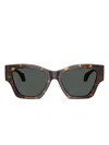 Versace Wayfarer-frame Sunglasses In Brown