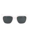 Versace White Acetate Sunglasses