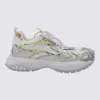 Versace Mercury M_vs_03 Rope, Leather And Mesh Sneakers