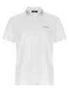 Versace White Barocco Sea Polo Shirt In White