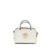 Versace Medusa Crossbody Bag Detachable Strap Top Handle In White