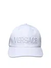 VERSACE WHITE COTTON CAP